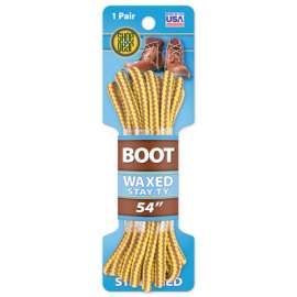 54" BRN/GLD Waxed Lace