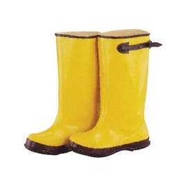Diamondback RB001-8-C Over Shoe Boots, 8, Yellow, Rubber Upper, Slip on Boots Closure