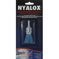 Dico 541-787-3/4 End Brush, 3/4 in Dia, Nylon Bristle