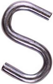 4PK 1-1/2 Open S Hook