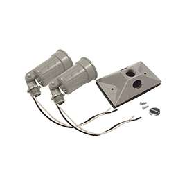 HUBBELL 5621-5 Lamp Holder, 120 V, 75 to 150 W, Gray