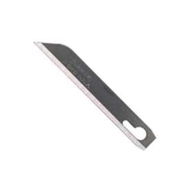STANLEY 11-040 Replacement Blade, 2-9/16 in L, Stainless Steel, Single-Edge Edge, 1-Point