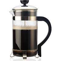 Primula PCP-6408 Coffee Press, 8 Cups Capacity, Borosilicate Glass/Stainless Steel