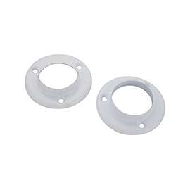 SOCKET PLASTIC POLE WHITE BG