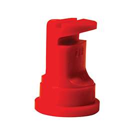 GREEN LEAF FT 2.0 6PK Flood Nozzle, Polyoxymethylene, Red, For: Y8253051 Series Round Cap, Lechler Spray Tip