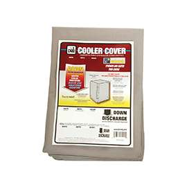 Dial 8929 Evaporative Cooler Cover, 34 in W, 34 in D, 36 in H, Polyester