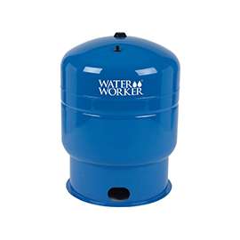 WATER WORKER HT-44B Pre-Charged Well Tank, 44 gal Capacity, 100 psi Working, Steel