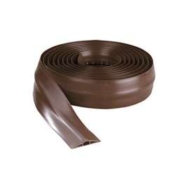 Wiremold CDB-5 Cord Protector, 5 ft L, 2-1/2 in W, Rubber, Brown