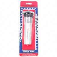 US Hardware P-102C Sink Drain with Stopper, Plastic, Chrome