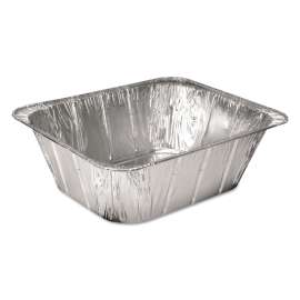 Aluminum Steam Table Pans, Half-Size Extra Deep, 4.19" Deep, 10.31 x 12.69, 100/Carton