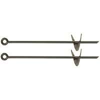 PLAYSTAR PS 7690 Playset Anchor, Black, For: Securing Playsets, Slides and Climbers