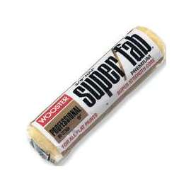 WOOSTER R242-9 Paint Roller Cover, 1 in Thick Nap, 9 in L, Fabric Cover, Golden Yellow