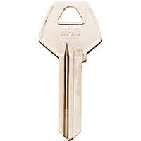 HY-KO 11010CO88 Key Blank, Brass, Nickel, For: Corbin Russwin Cabinet, House Locks and Padlocks