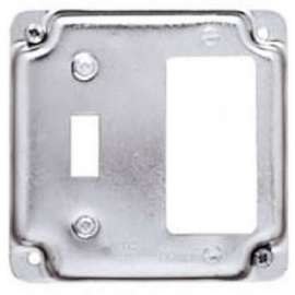 4"SQ SGL TOG& GFI Cover