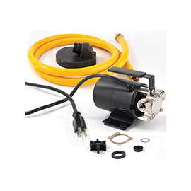 WAYNE PC2 Transfer Pump, 2 A, 120 V, 0.1 hp, 3/4 in Outlet, 300 gph, Metal