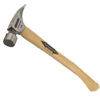 STILETTO TI14MC Hammer, 14 oz Head, Straight Claw, Milled Head, Titanium Head