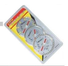 4.5"Dia Diamond Saw Blade Set, 3 Pieces
