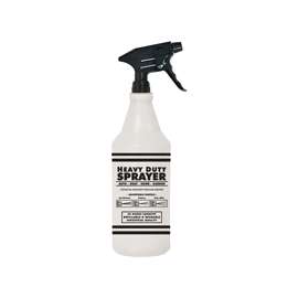 SM ARNOLD 92-760 Sprayer Bottle, 32 oz Capacity, Trigger Nozzle, FKM, Black