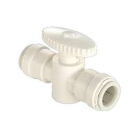 WATTS 3539-08/P-450 Stop Valve, 3/8 in Connection, Sweat, 250 psi Pressure, Plastic Body
