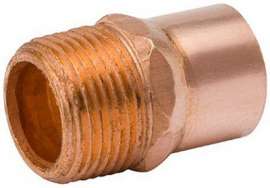 1/2x3/8 COP MPT Adapter