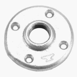 3/8 Galv FLR Flange