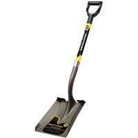 Vulcan 34537 PCY-F Shovel, Fiberglass Handle, D-Shaped Handle, 29 in L Handle