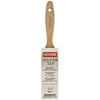 WOOSTER 5222-1-1/2 Paint Brush, 1-1/2 in W, 2-7/16 in L Bristle, Polyester Bristle, Varnish Handle