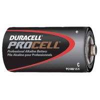 Duracell Procell Batteries, Non-Rechargeable Alkaline, 1.5 V, C