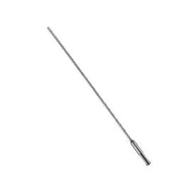 Bosch Bulldog HC2044 Hammer Drill Bit, 1/4 in Dia, 12 in OAL, Optimized Flute, 4-Flute, 25/64 in Dia Shank