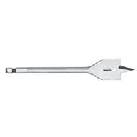 DeWALT DW1574 Spade Drill Bit, 1/2 in Dia, 6 in OAL, 1/4 in Dia Shank, Hex Shank