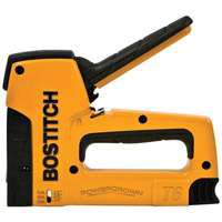 Bostitch PowerCrown T6-8 Tacker, 84 Magazine, 7/16 in W Crown, Steel Staple