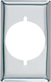 1G 2.15" CHR Wall Plate