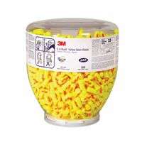 E-A-Rsoft Yellow Neons Foam Earplugs, Polyurethane, Uncorded, Clear Bottle