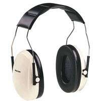 Optime 95 Earmuffs, 21 dB NRR, White/Black, Over the Head