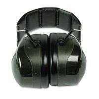 Optime 101 Earmuffs, 27 dB NRR, Dark Green, Over the Head