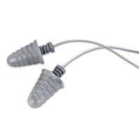 Next Skull Screws Earplugs, Polyurethane, Silver, Corded