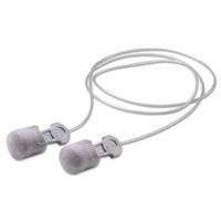 Pistonz Earplugs, Polyurethane, Silver, Corded