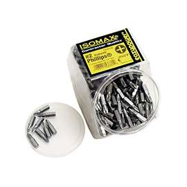 EAZYPOWER 003315 Insert Bit, #2 Drive, Phillips Drive, 1/4 in Shank, Hex Shank, 1 in L