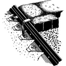 8' BLK Paver Edger
