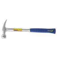 Framing Hammer, Steel Head, Straight Nylon Vinyl Handle, 16 in, 2.22 lb