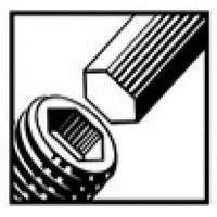 Hex-L Key Set, 22 per card, Hex Tip, Inch/Metric, Long Arm