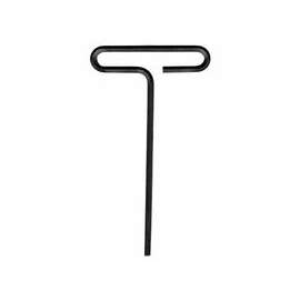 Individual Standard Grip Hex T-Keys, 3/16 in, 9 in Long, Black Oxide