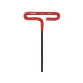 Individual Cushion Grip Hex T-Keys, 3 mm, 6 in Long, Black Oxide