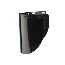 High Performance Faceshield Windows, Green, Extended View, 9 3/4" x 19"