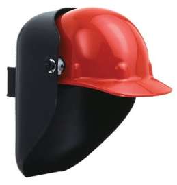 Tigerhood Classic Protective Cap Welding Helmet Shell, SH10, Lift Front, 2 in x 4-1/4 in, Black