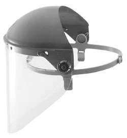 High Performance Faceshield Systems, F500 Series, 7"Crown, SpeedyLoop