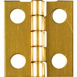 4PK 3/4x11/16 BRS Hinge