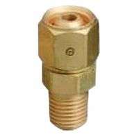 Brass Hose Adaptors, Male/Female Swivel, B-Size, RH