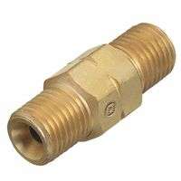Hose Couplers, 200 psi, Brass, D-Size, Acetylene/Fuel Gases