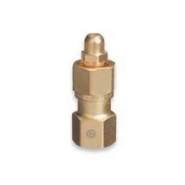 Brass Cylinder Adaptors, From CGA-540 Oxygen To CGA-580 Nitrogen